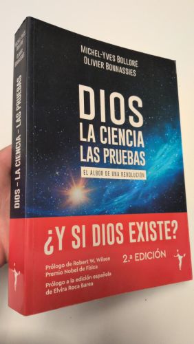 Portada del libro de Dios. La ciencia. Las pruebas
