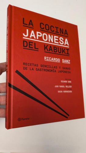 Portada del libro de La cocina japonesa del Kabuki