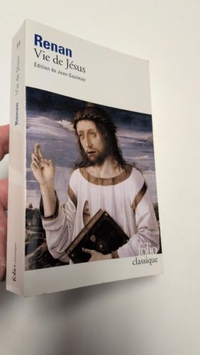 Portada del libro de Vie de Jésus