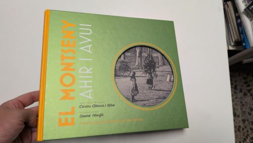 Portada del libro de El Montseny. Ahir i avui