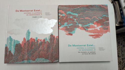 Portada del libro de De Montserrat Estel... Història il·lustrada de Montserrat (2 vols.)