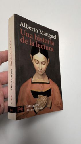 Portada del libro de Una historia de la lectura