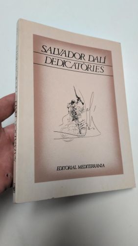 Portada del libro de Salvador Dalí. Dedicatòries