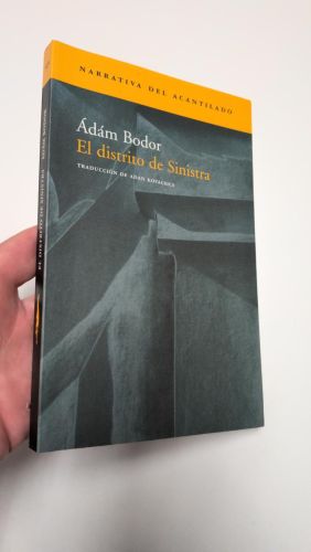 Portada del libro de El distrito de Sinistra