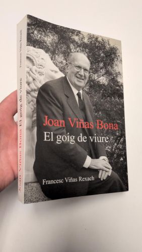 Portada del libro de Joan Viñas Bona. El goig de viure