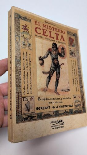 Portada del libro de El misterio celta