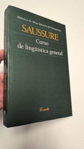 Portada del libro de CURSO DE LINGÜÍSTICA GENERAL