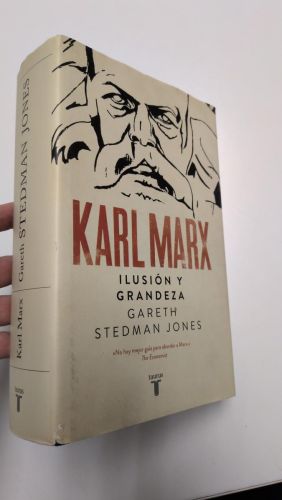 Portada del libro de Karl Marx. Ilusión y grandeza