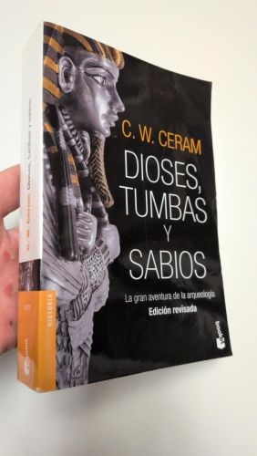 Portada del libro de Dioses, tumbas y sabios