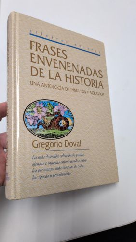 Portada del libro de FRASES ENVENENADAS DE LA HISTORIA