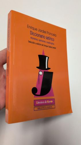 Portada del libro de Diccionario satírico
