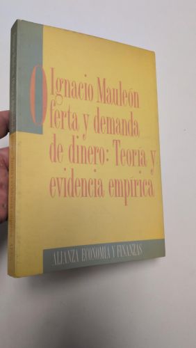 Portada del libro de Oferta y demanda de dinero