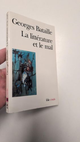 Portada del libro de La Littérature et le mal
