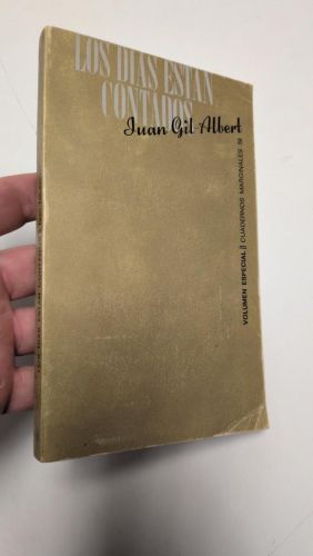 Portada del libro de Los días están contados