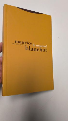 Portada del libro de La amistad