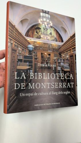 Portada del libro de La Biblioteca de Montserrat