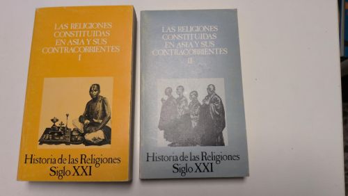 Portada del libro de Las religiones constituidas en Asia y sus contracorrientes (2 vols.)