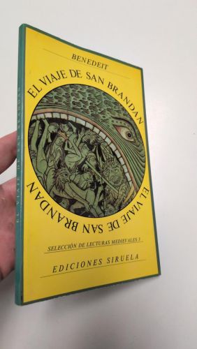 Portada del llibre de El viaje de San Brandán
