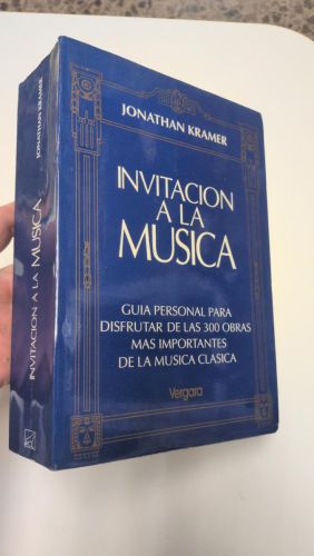 Portada del libro de Invitación a la música