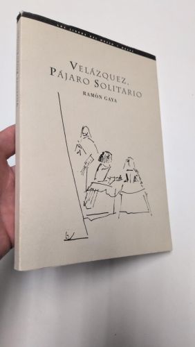 Portada del libro de Velázquez, pájaro solitario