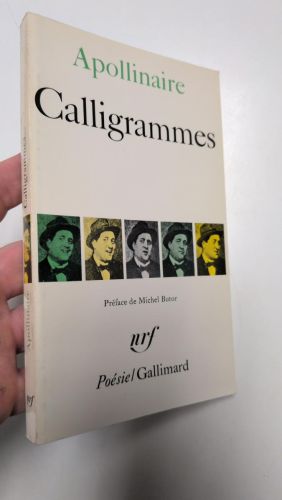 Portada del libro de Calligrammes