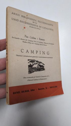 Portada del libro de Camping (en català)