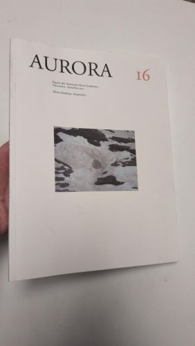 Portada del libro de Aurora 16. Papeles del Seminario María Zambrano