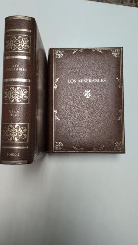 Portada del libro de Los miserables