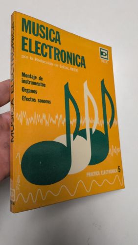 Portada del libro de Música electrónica