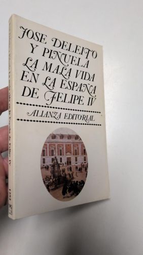 Portada del libro de La mala vida en la España de Felipe IV