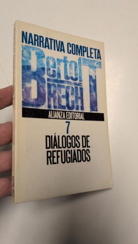 Portada del libro de Narrativa completa, 7 (Diálogos de refugiados)