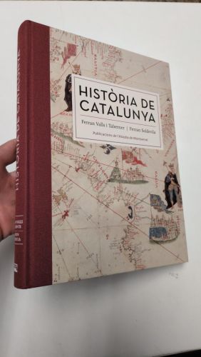 Portada del libro de Història de Catalunya