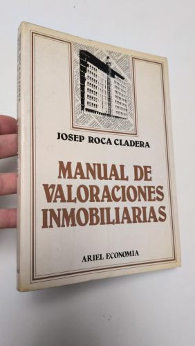 Portada del libro de Manual de valoraciones inmobiliarias