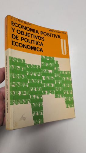 Portada del libro de Economía positiva y objetivos de política económica
