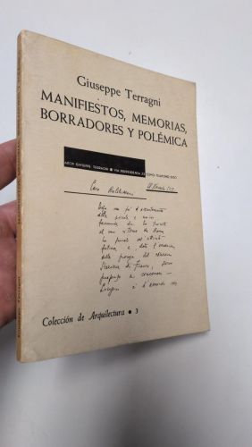 Portada del libro de Manifiestos, memorias, borradores y polémica