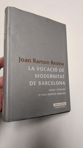 Portada del libro de La vocació de modernitat de Barcelona