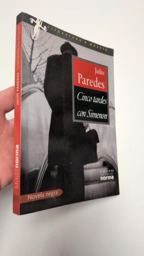 Portada del libro de Cinco tardes con Simenon