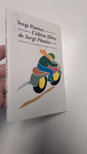 Portada del libro de L'últim llibre de Sergi Pàmies