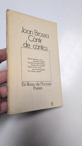 Portada del libro de Càntir de càntics
