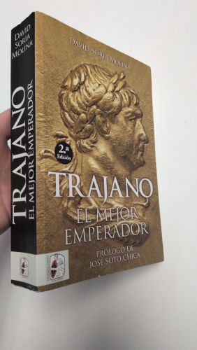 Portada del libro de Trajano. El mejor emperador
