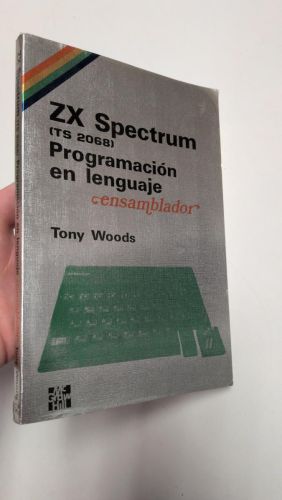 Portada del llibre de ZX Spectrum (TS 2068). Programación en lenguaje ensamblador