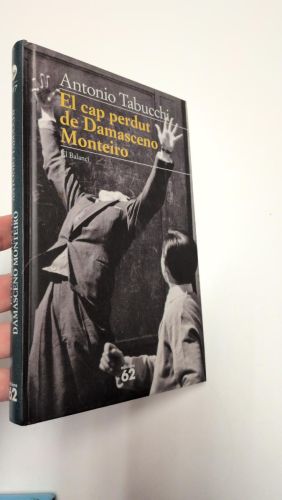 Portada del libro de El cap perdut de Damasceno Monteiro