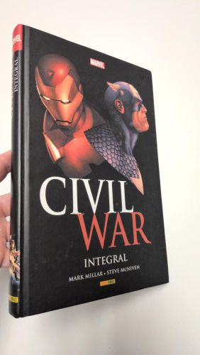 Portada del libro de CIVIL WAR. Integral