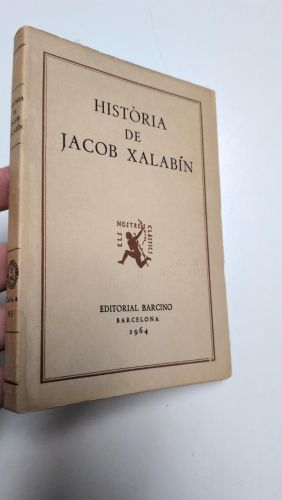 Portada del llibre de Història de Jacob Xalabín