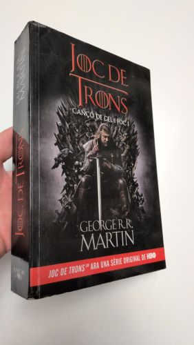 Portada del llibre de Joc de Trons (Cançó de gel i foc 1)
