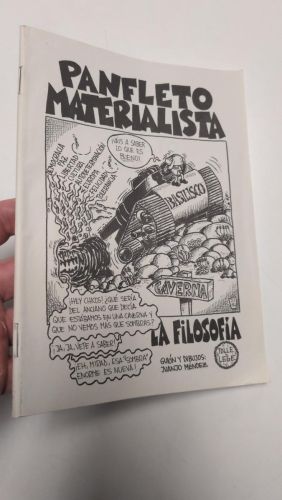 Portada del libro de Panfleto materialista