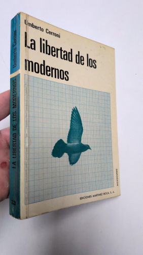 Portada del libro de La libertad de los modernos