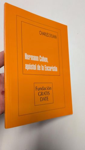 Portada del libro de Hermann Cohen, apóstol de la Eucaristía