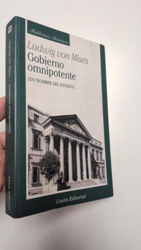 Portada del libro de Gobierno omnipotente