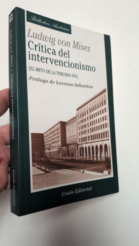 Portada del libro de CRÍTICA DEL INTERVENCIONISMO